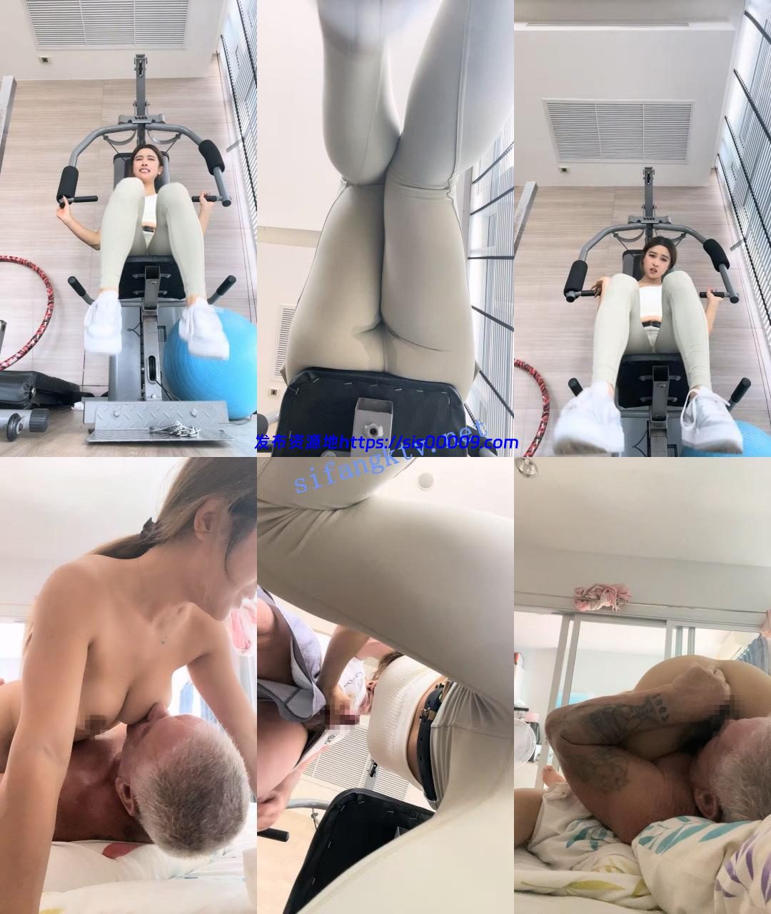 ♆♆【翘臀桃桃】20小时~!健身房跳蛋震的太爽~沟搭外籍会员 7