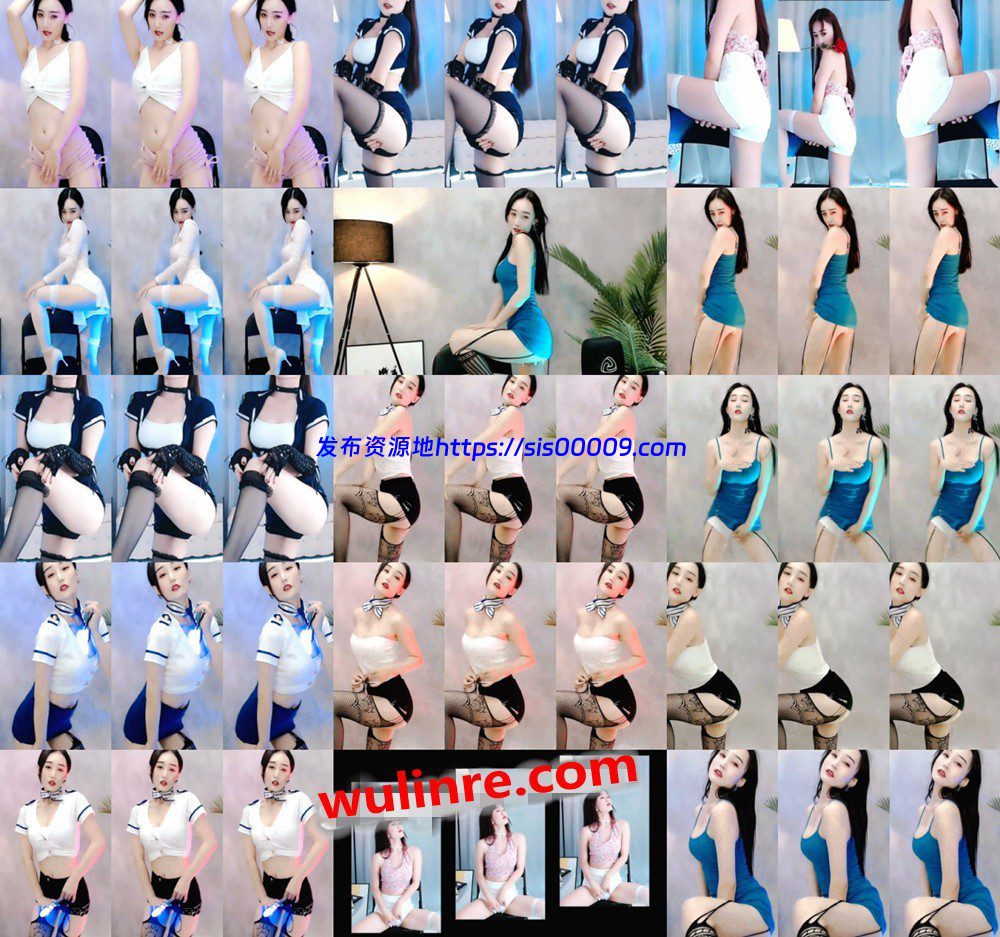 【斗鱼福利】极品性感舞姬 夏雪晴x 飞机群舞蹈诱惑合集！原版无水！41V 2