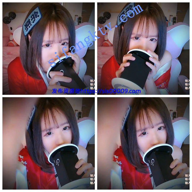 【精品首发】斗鱼超美女神【郑美思】回归，丁字裤勒紧BB 6