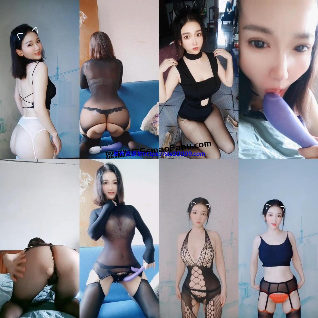 【快手福利】柚子 定制情趣装骚舞诱惑16部 1