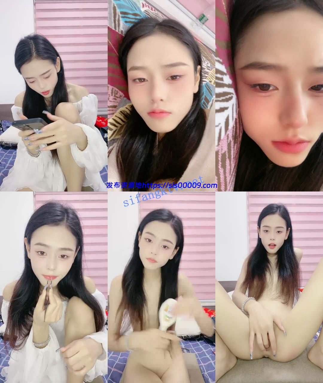 ██【05白虎姐妹】瘦瘦的骨感美少女，各种直播大尺度表演 2