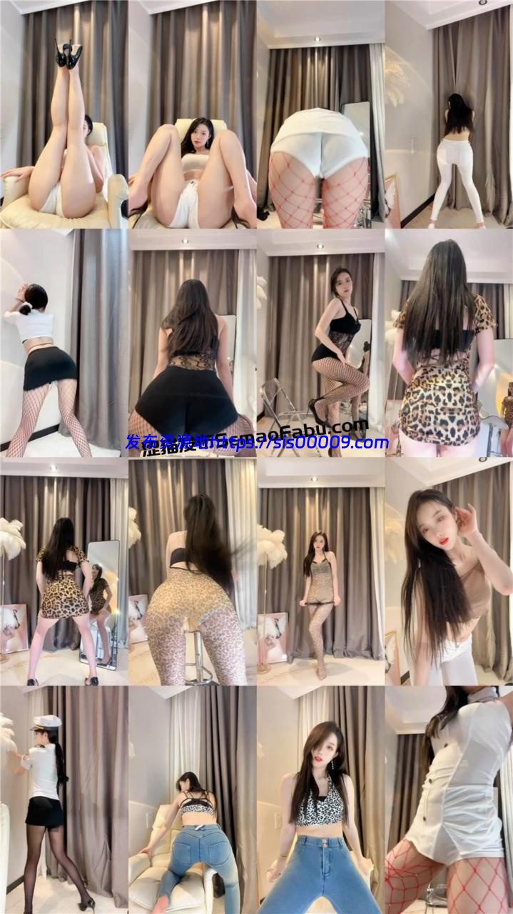 【抖音福利】61万粉 圈圈吖 定制长视频骚舞8部 1