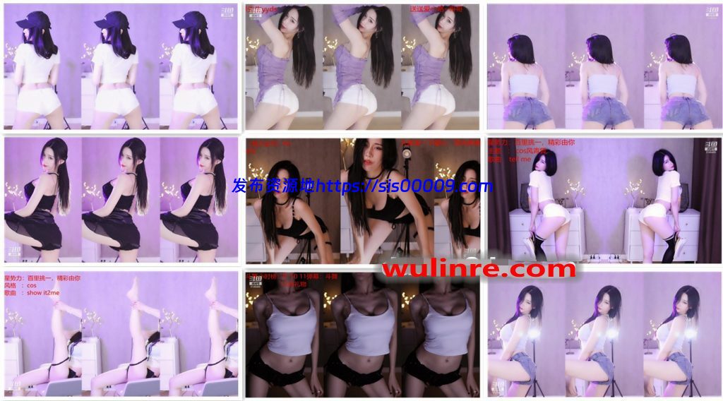 【斗鱼主播】烦烦by 21年8月 直播热舞合集！原版无水[42V/14G] 1