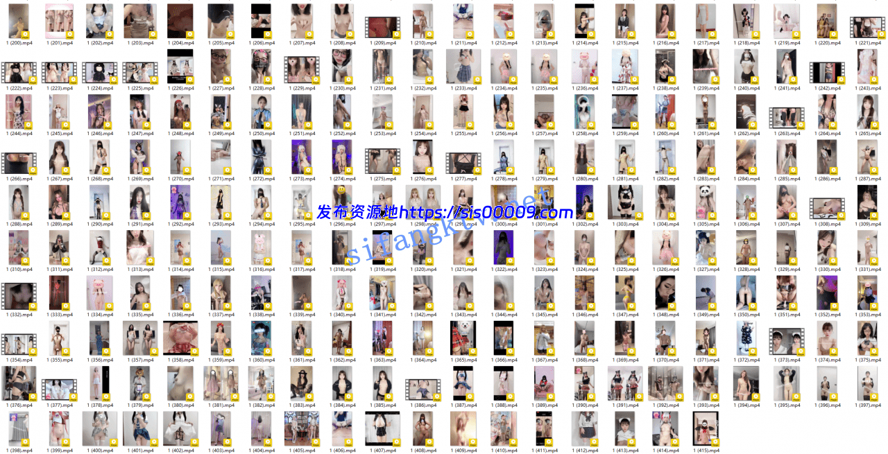 【抖音风】最全抖音风裸舞 变装 反差超大合集 美女云集 414V 29