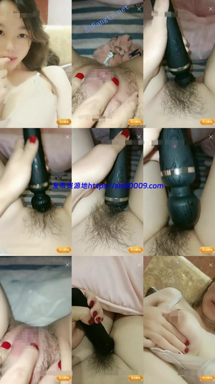 【宝贝别装纯】清纯小美女下海，直播间大黑牛自慰高潮秀 1