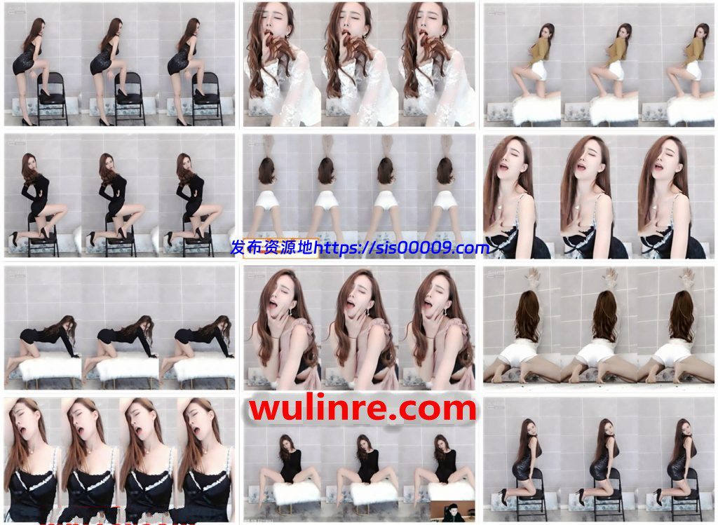 虎牙主播 有鱼er 20年3月 主播暗示性舞蹈 模拟被x 表情舞 原版无水印[46V/6G] 1