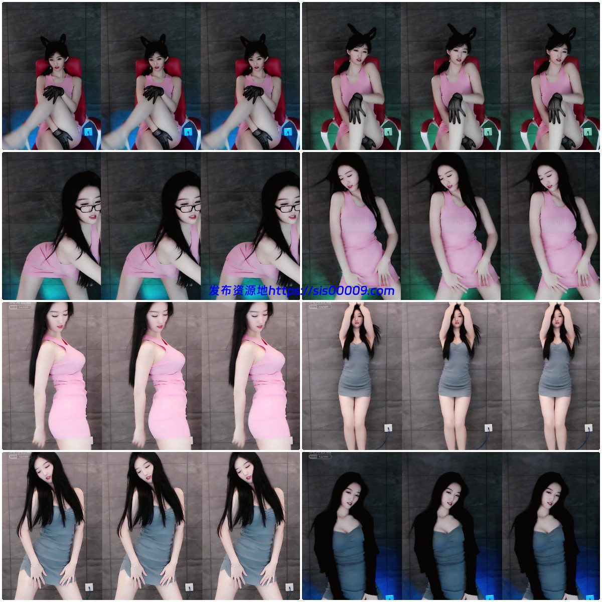 【虎牙主播】crysta桃莉（37v 4.3G） 1