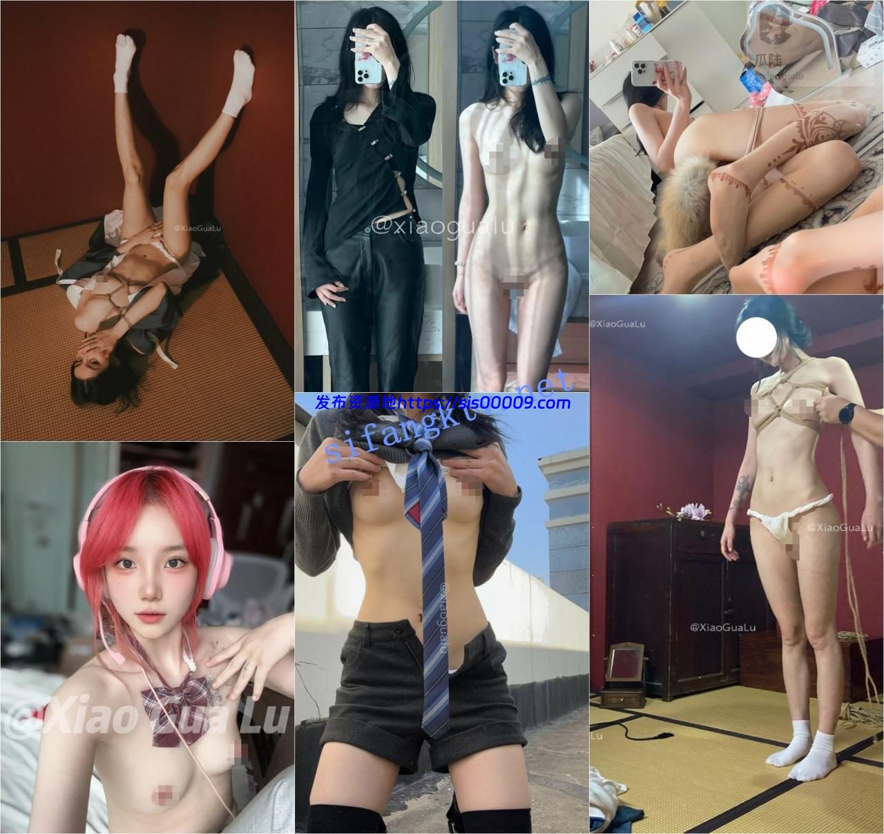 ✅推特 XiaoGuaLu 小瓜陆 露脸露点 户外车上露出 性诱惑等 27V 10