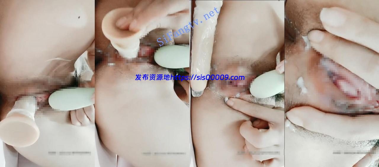 平面模特兼职小姐姐【平模大静静】双道具自慰 插B流白带 3