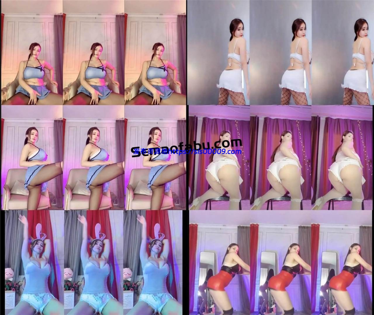 【虎牙福利】 花岛主小海豚 定制福利合集10部 1