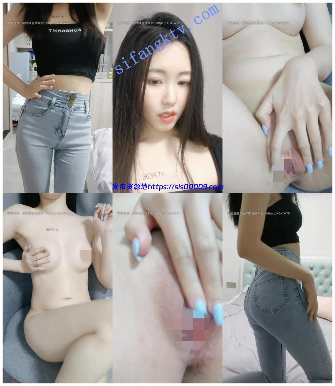 牛仔包裹喷然心动【阿沁】超棒的颜值+完美的身材+美白肌肤 2