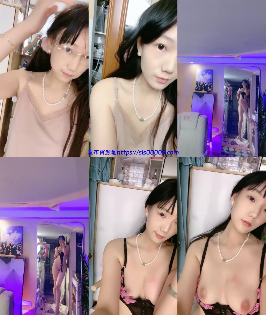 够嫩！人如其名【刚成年】粉嫩逼汁水真多~手扣道具插喷水~ 5