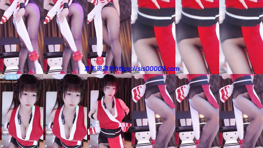 【CC 深田老师】新土豪大尺定制 黑丝无内 真空不知火舞！(2V/4分17) 1