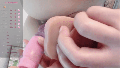 ❤❤❤【168-Lucky】大黑牛自慰喷水，双道具插穴插屁眼 3