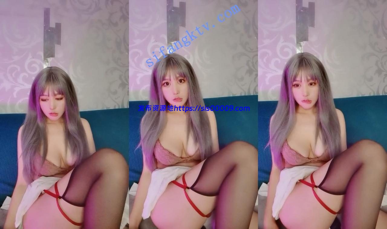 ♆【一粒小纱子】巨乳女神情趣服装美腿丝袜道具自慰~狂插! 5