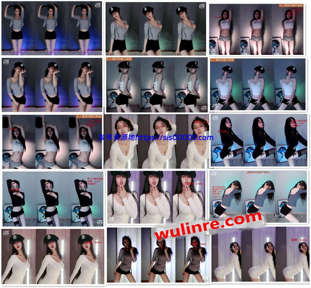 【斗鱼主播】高颜值嫩妹 Chance喵 直播热舞诱惑大合集！(235V / 10.7G) 2