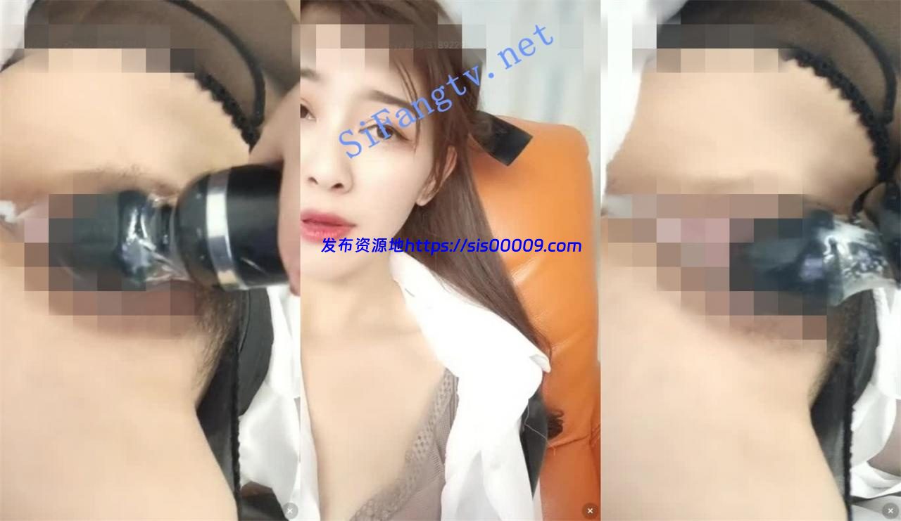 高颜女神少妇（糖璃儿）大黑牛疯狂自慰翘臀丝袜乳汁渗出 1