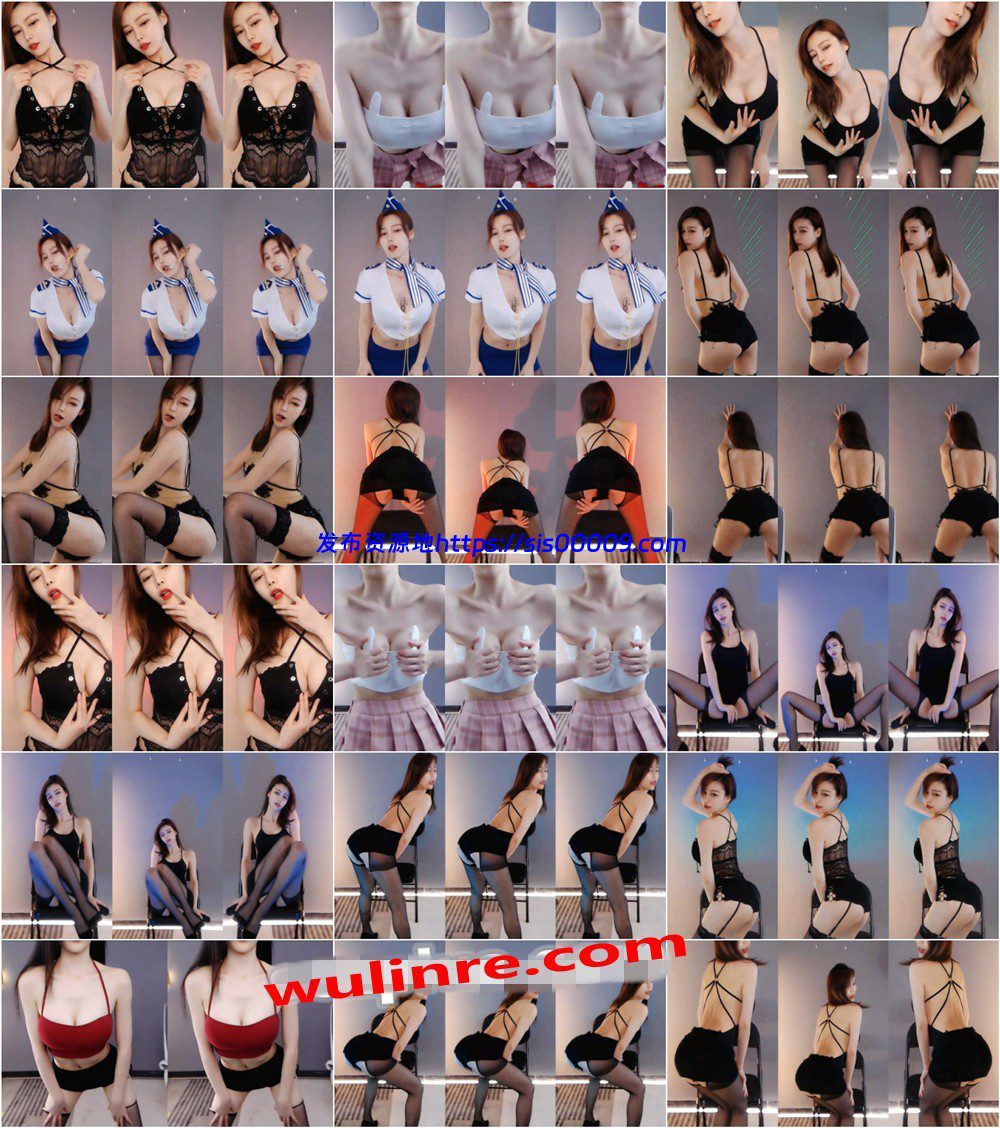 【斗鱼福利】极品性感御姐舞姬 小A懿 火箭房管群舞蹈诱惑合集！原版无水 10V 2