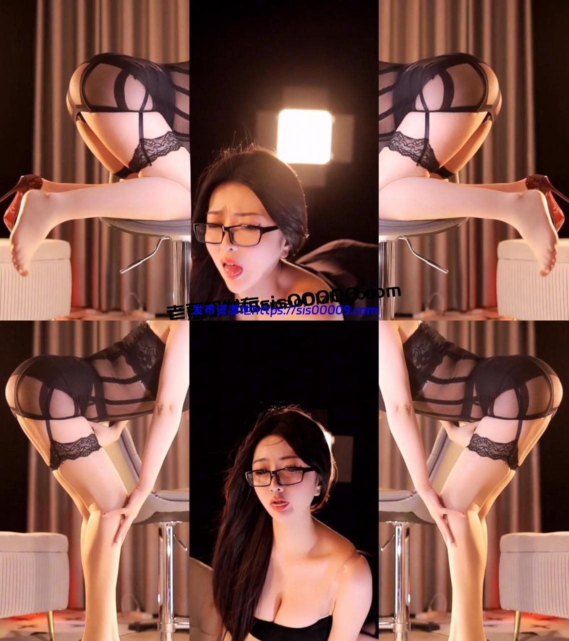 【CC福利】小燃燃 千元定制舌诱骚舞 1