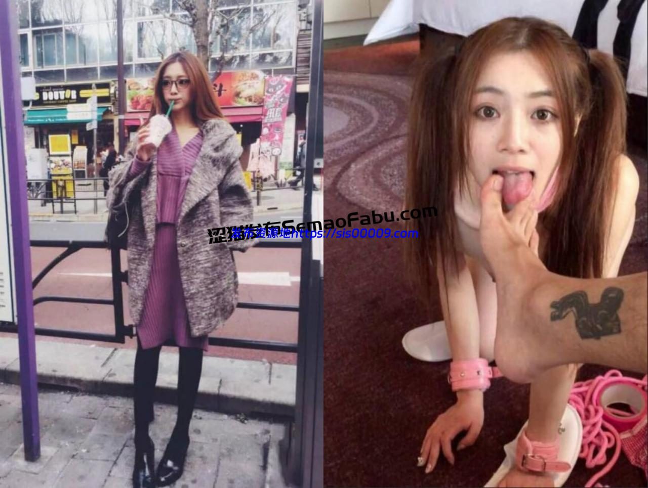 福州大三学妹 王梓茜 被金主调教成母狗 1