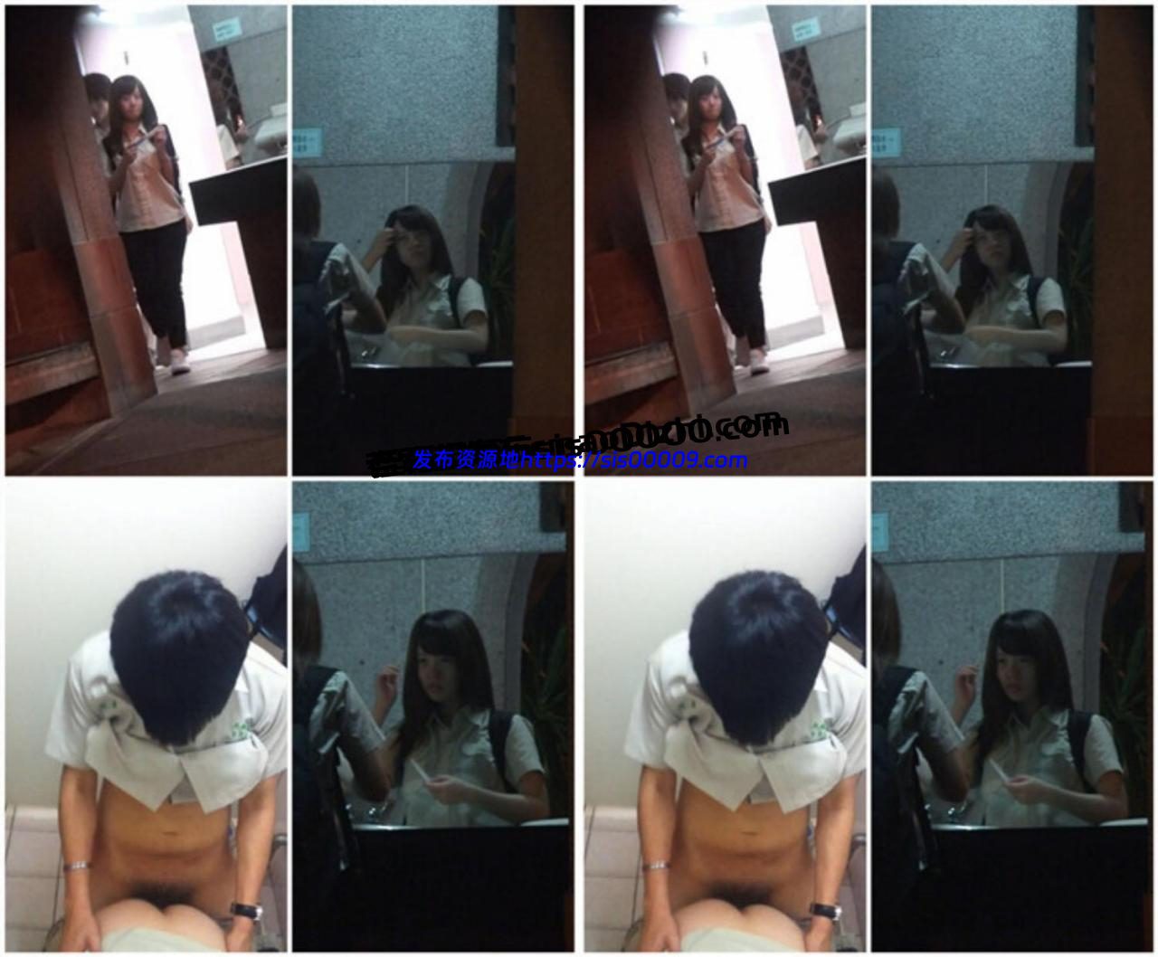 学校厕所偷拍小情侣厕所打炮 1