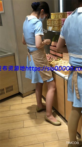 【TIMCOB】CD原创-4K抄底好利来小姐姐！小翅膀破洞肉色 1