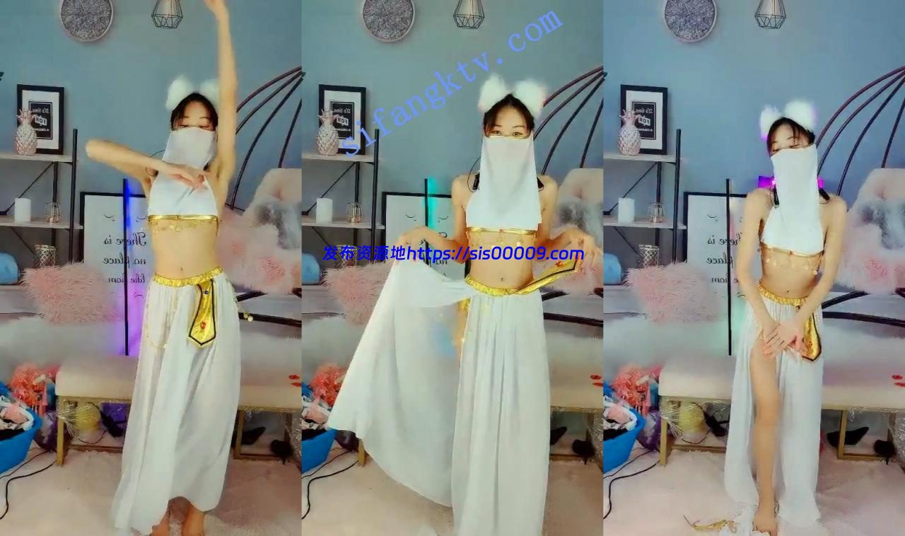 ₩【闪闪爱跳舞】柳腰丰臀各种服装跳蛋插着抖奶骚舞诱惑 2