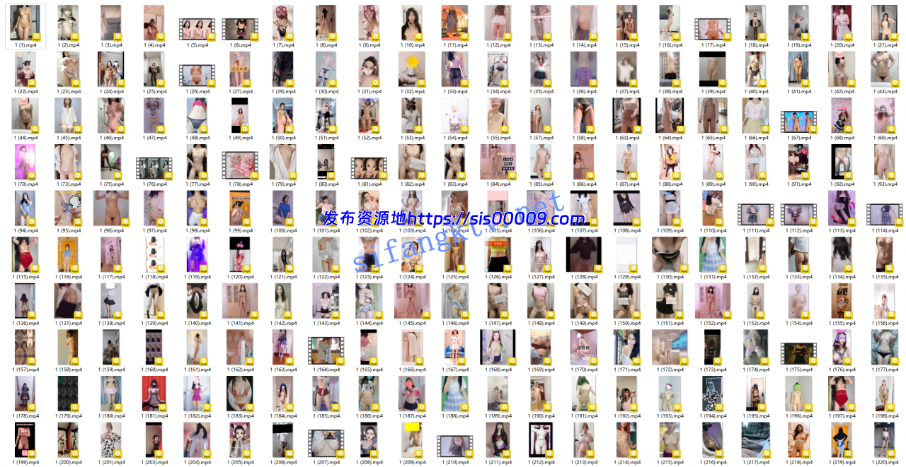 【抖音风】最全抖音风裸舞 变装 反差超大合集 美女云集 404V 34