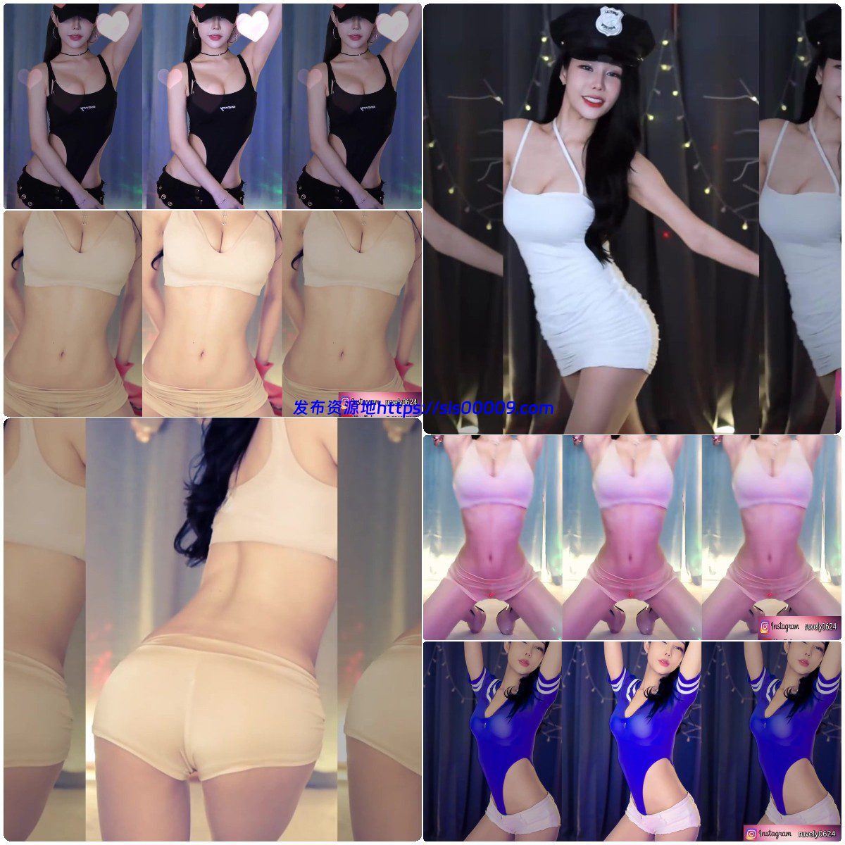 Afreeca TV 柳月怡 舞蹈合集(45v/7.8G) 1