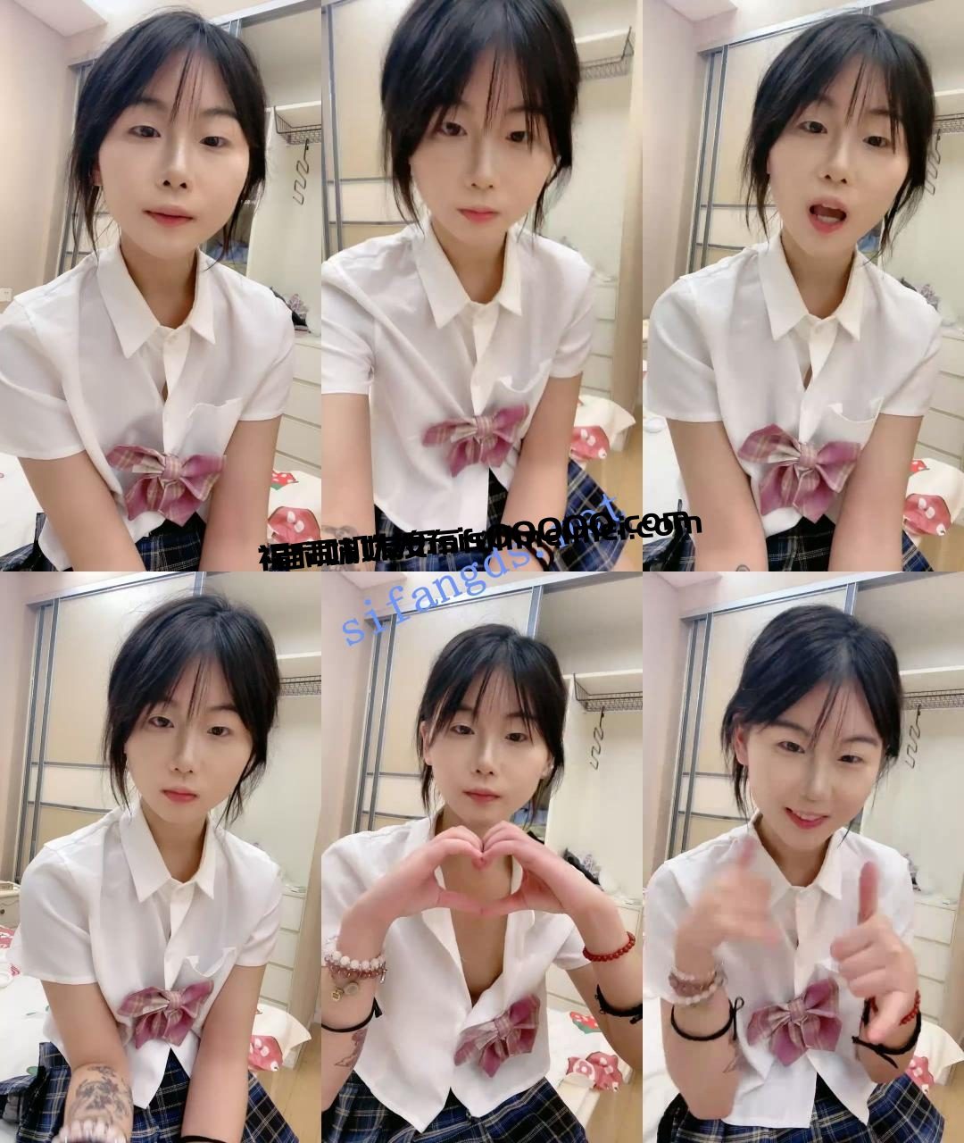 ☸超可爱JK学生妹【可爱的晴晴】性感黑丝~扒穴自慰~好想舔~ 1