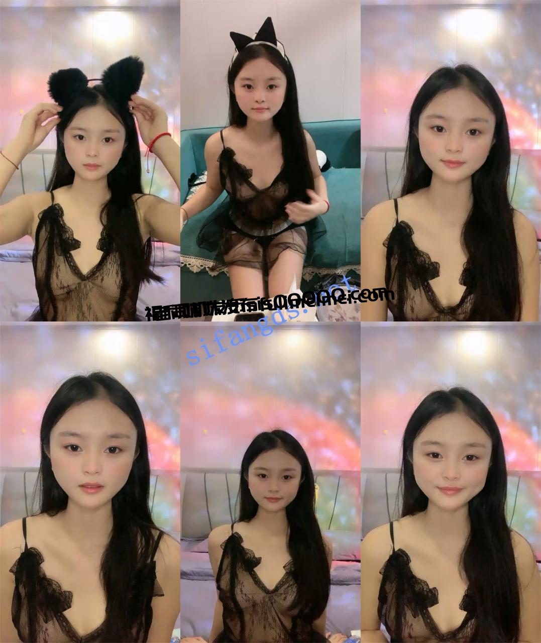 新人！校花带闺蜜下海大秀~【刚满18哟】道具自慰！超过瘾~ 5