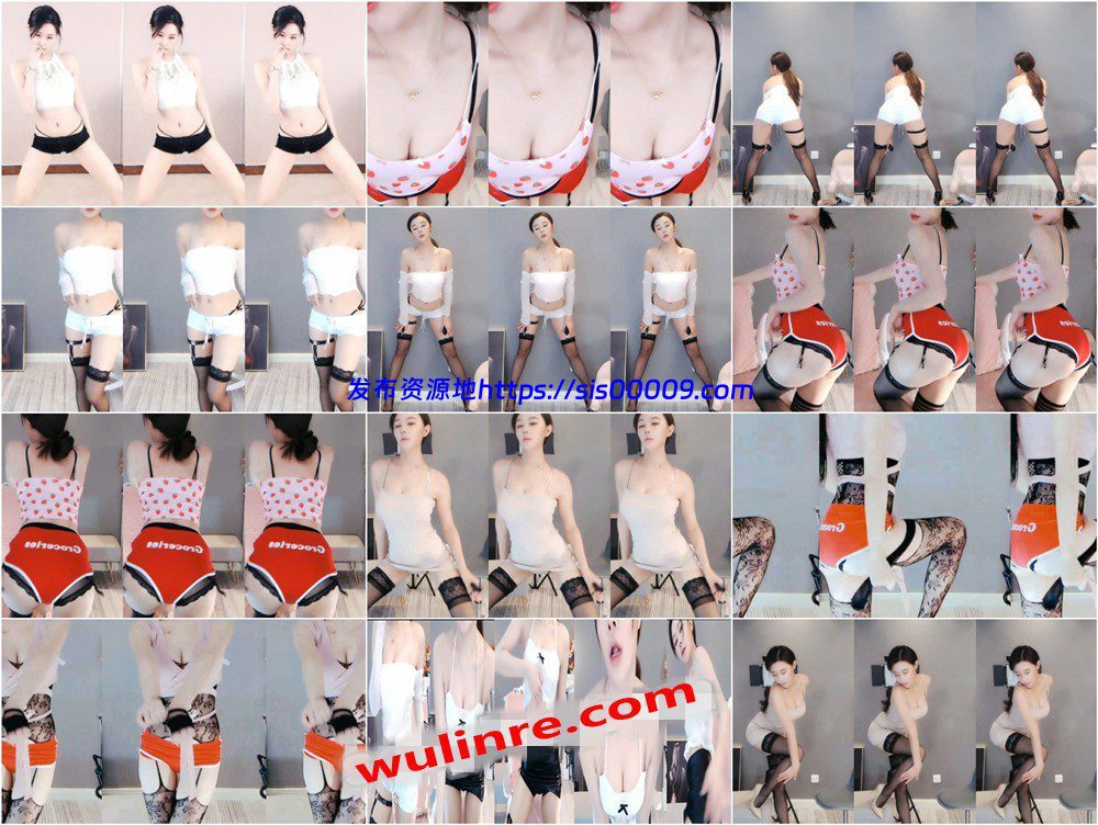 【斗鱼福利】极品性感空姐 艺瑟妃 飞机群热舞诱惑合集！原版无水 第三套 (6V) 2