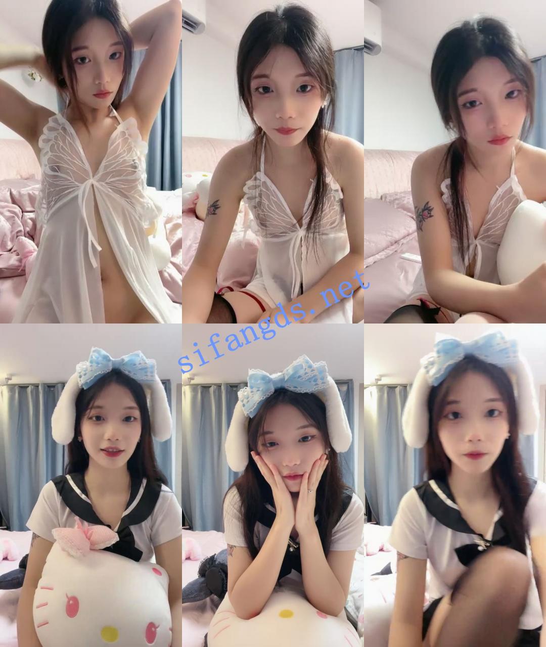 灬迷你校花！【带小御回家】黑丝白丝~掰穴扣逼自慰~爽到喷 7