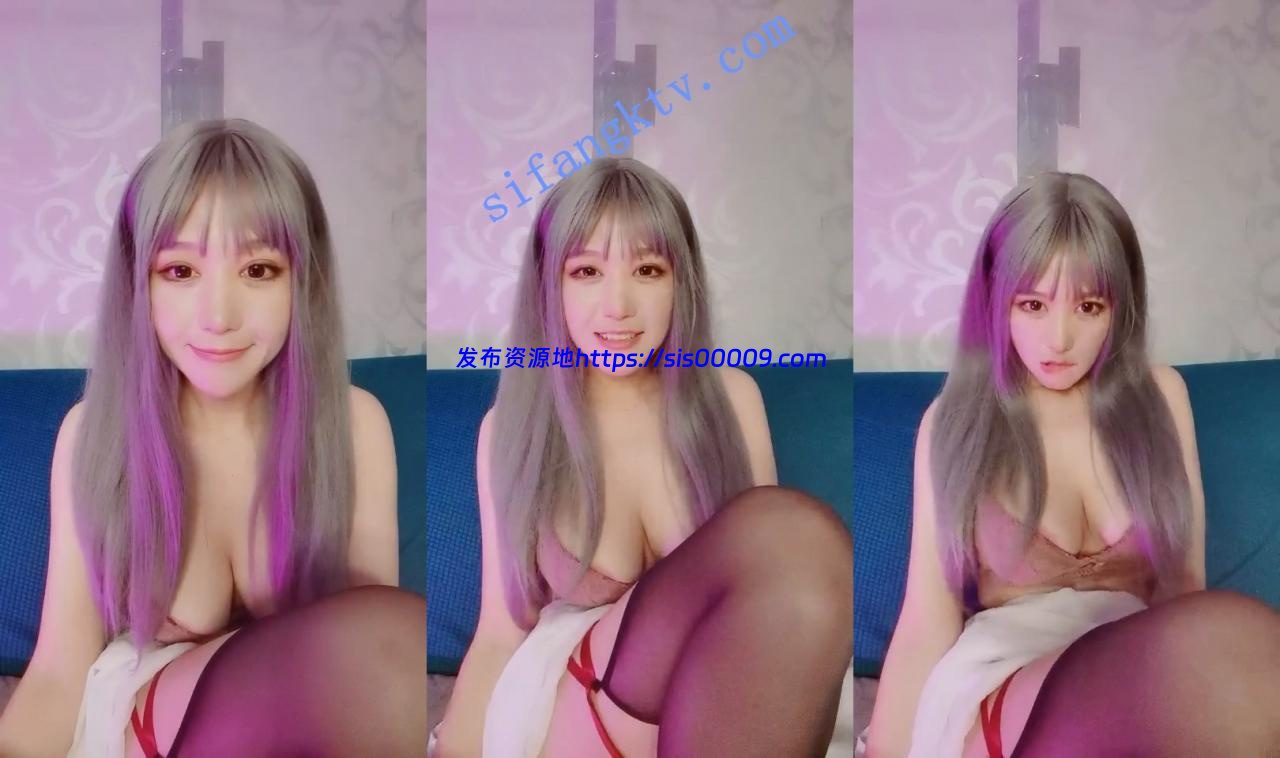 ♆【一粒小纱子】巨乳女神情趣服装美腿丝袜道具自慰~狂插! 3
