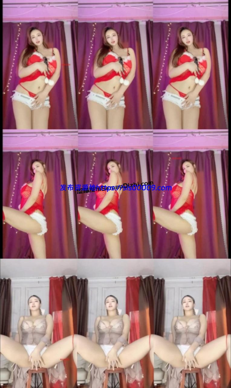 【虎牙福利】肥臀巨乳 小海豚 定制骚舞2部 1