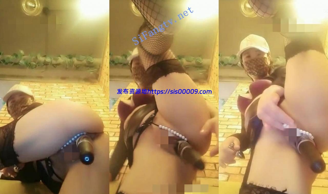 吧台收银浪女【吧台水帘洞】工作岗位上各种道具自慰喷水 6