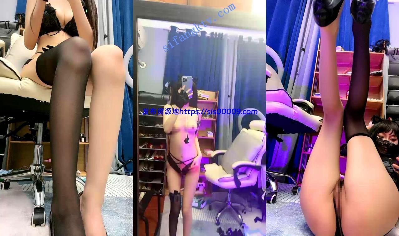 ₩【175长腿女神】逆天的大长腿情趣服丝袜特写骚逼超诱惑 8