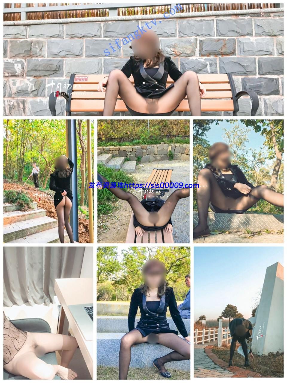 ★★★【丝袜露出】十月初八包臀丝袜极其诱惑露出/紫薇 7