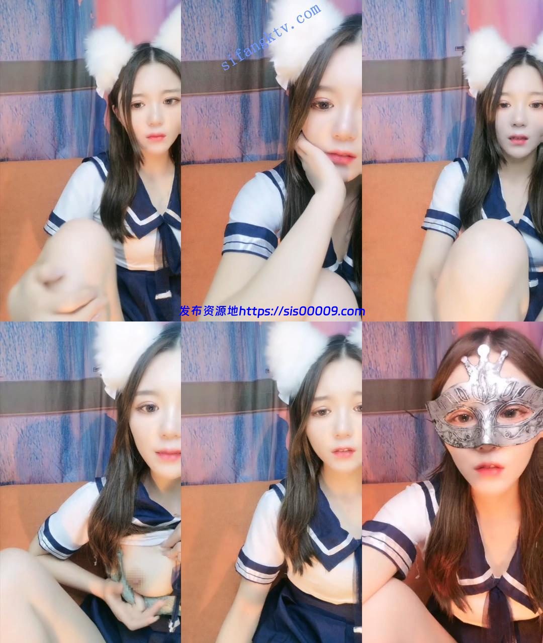 甜美绿播终下海！掰开美穴又露奶【喵】白虎美乳道具自慰!! 1