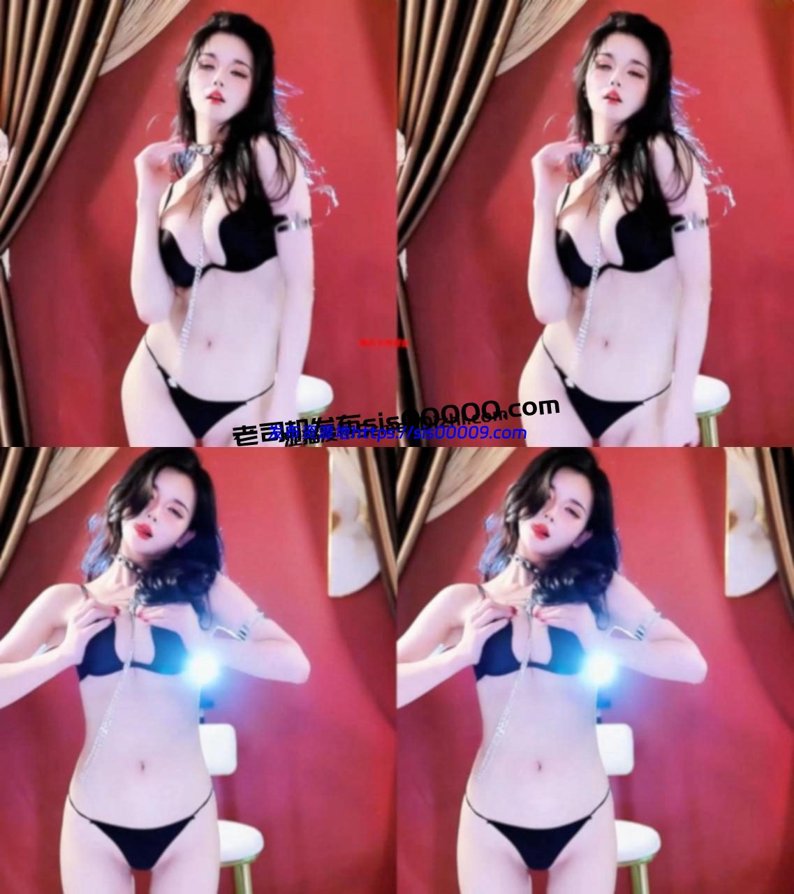 【CC福利】尤物女神 温凉 定制丁字裤骚舞 1