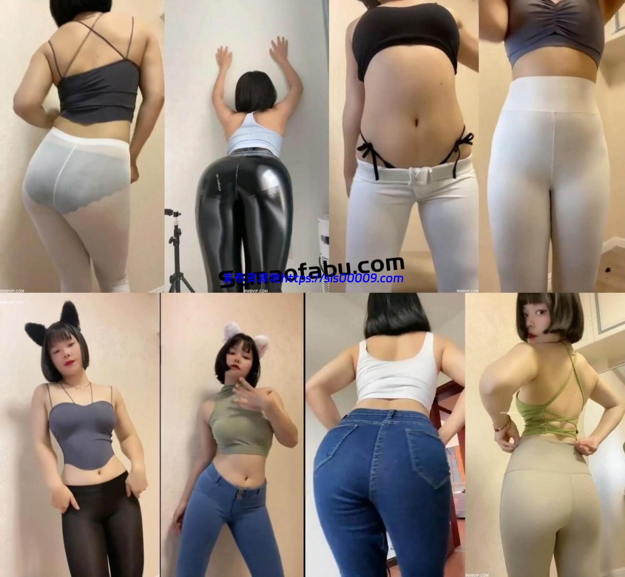 【快手福利】微胖肥臀 安琪悦 定制骚舞9部 1