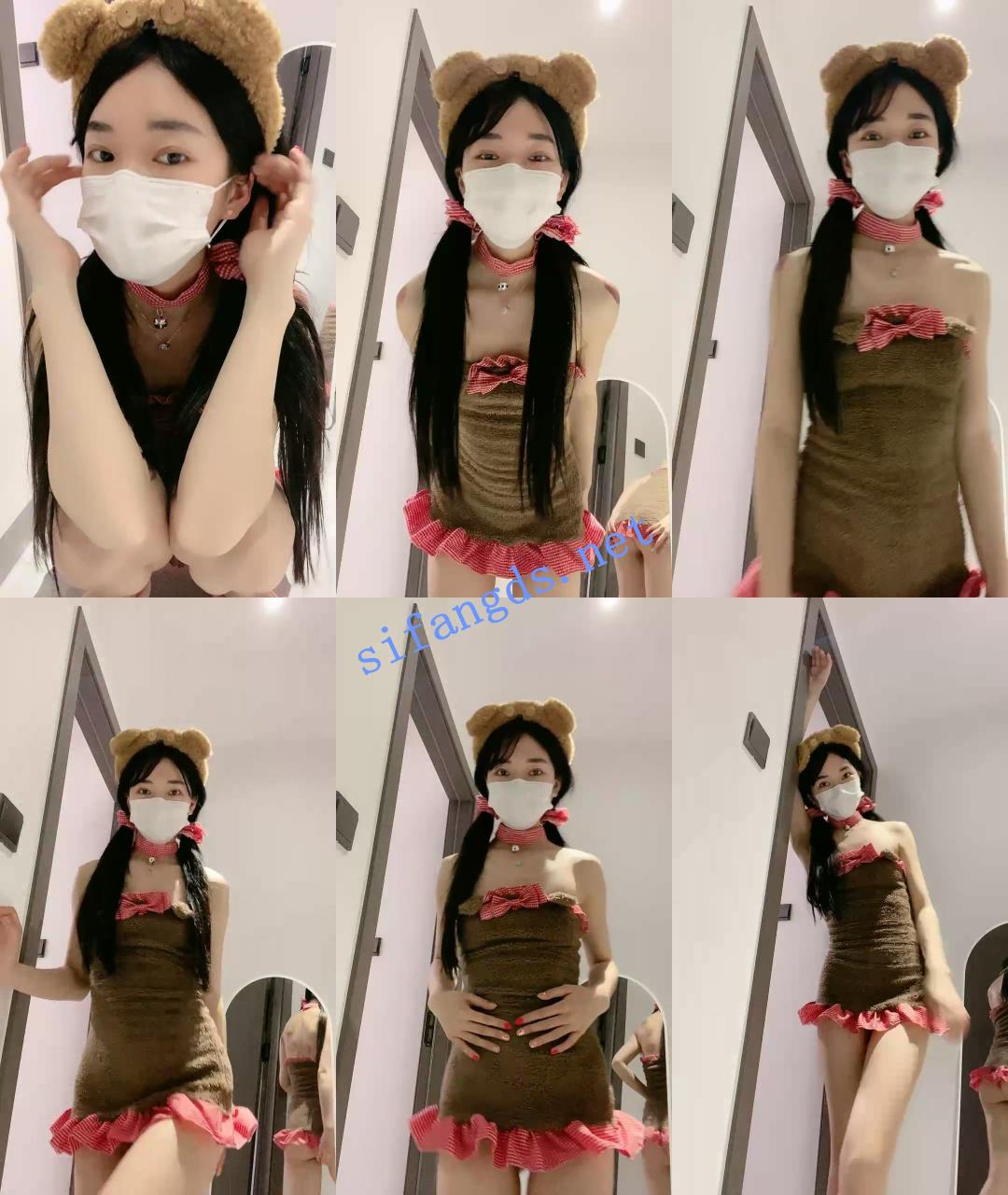 ☸双马尾校花【糊糊】170大长腿~全裸沐浴跳科目三~道具自慰 1