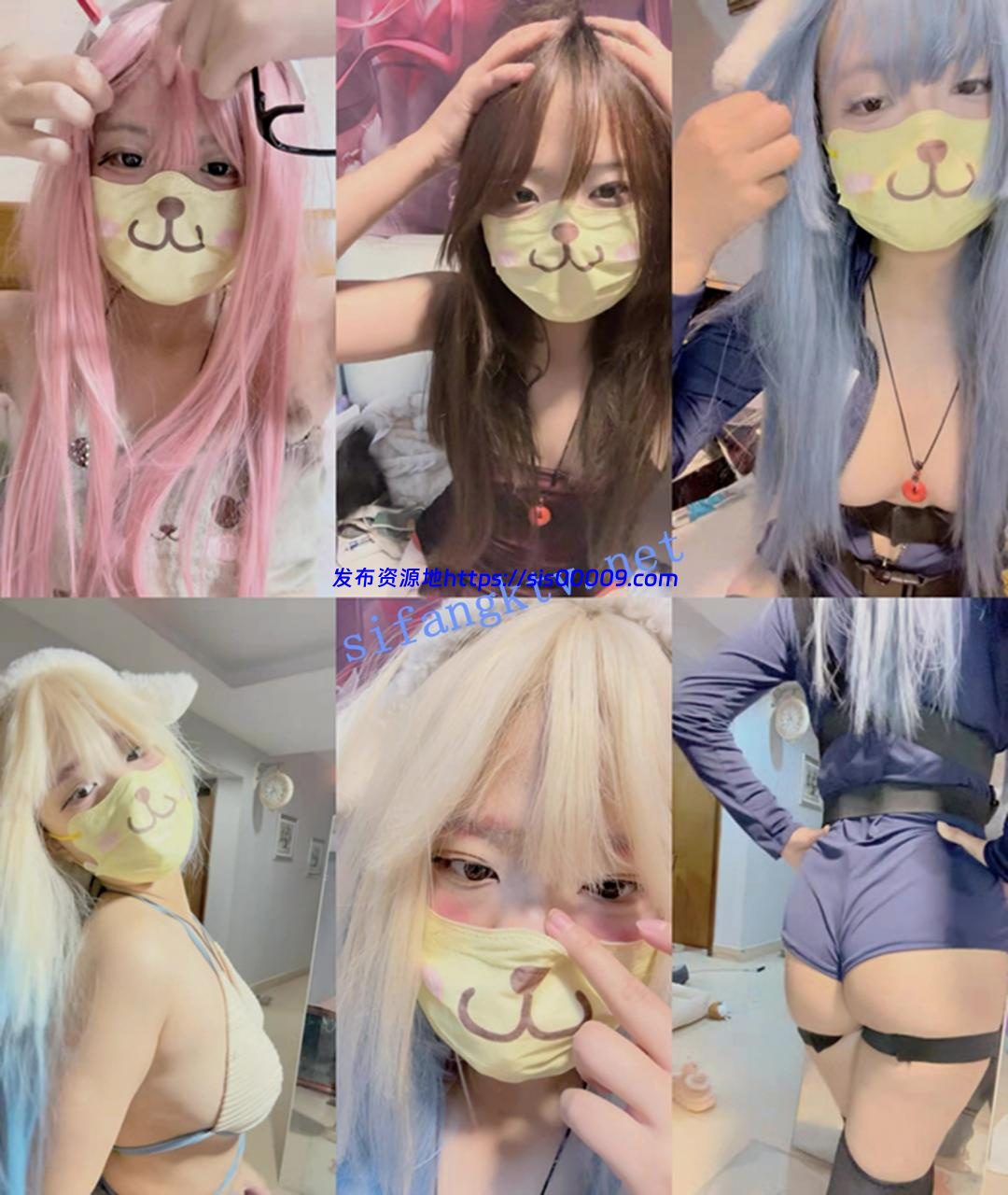 灬二次元少女~【少萝没人爱】宿舍乳夹~脱衣舞~道具自慰秀 1