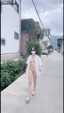 【推特Luna000yu/娜娜】顶级露出艺术家 滴滴上 户外人前露出 13