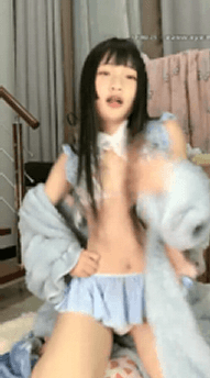 ♥️醉酒萝莉【旺仔牛逼糖】可爱兔耳朵摆弄姿势自摸揉奶 2