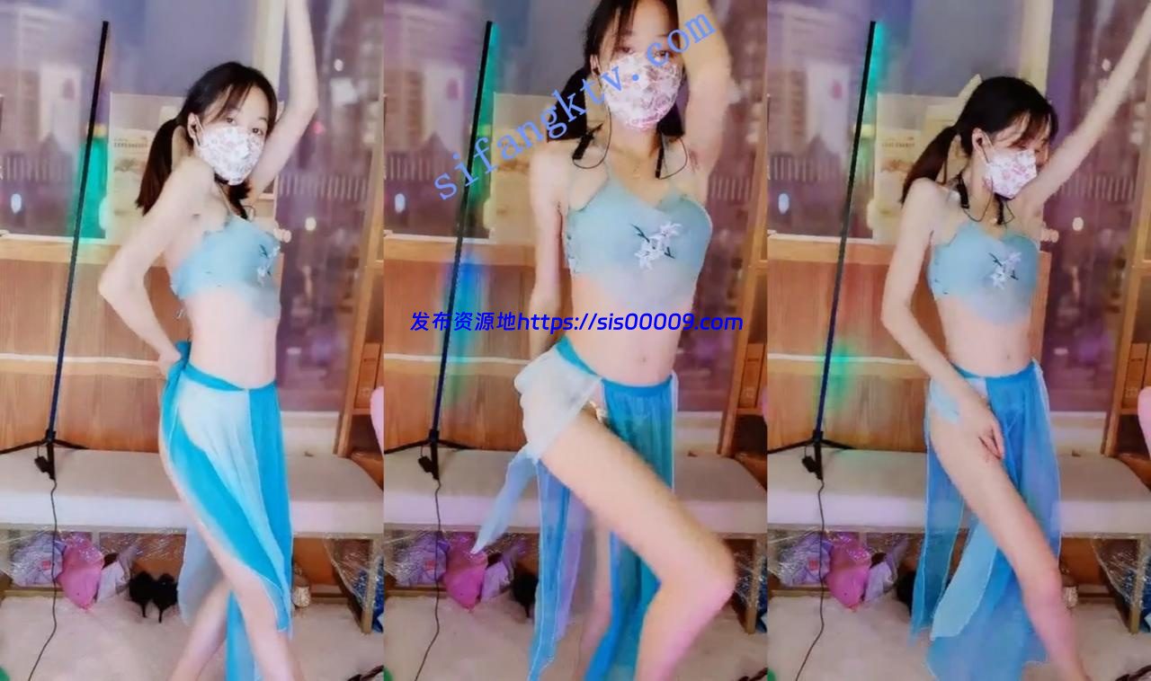 ₩【闪闪爱跳舞】柳腰丰臀黑丝多毛粉穴抖奶骚舞诱惑 6