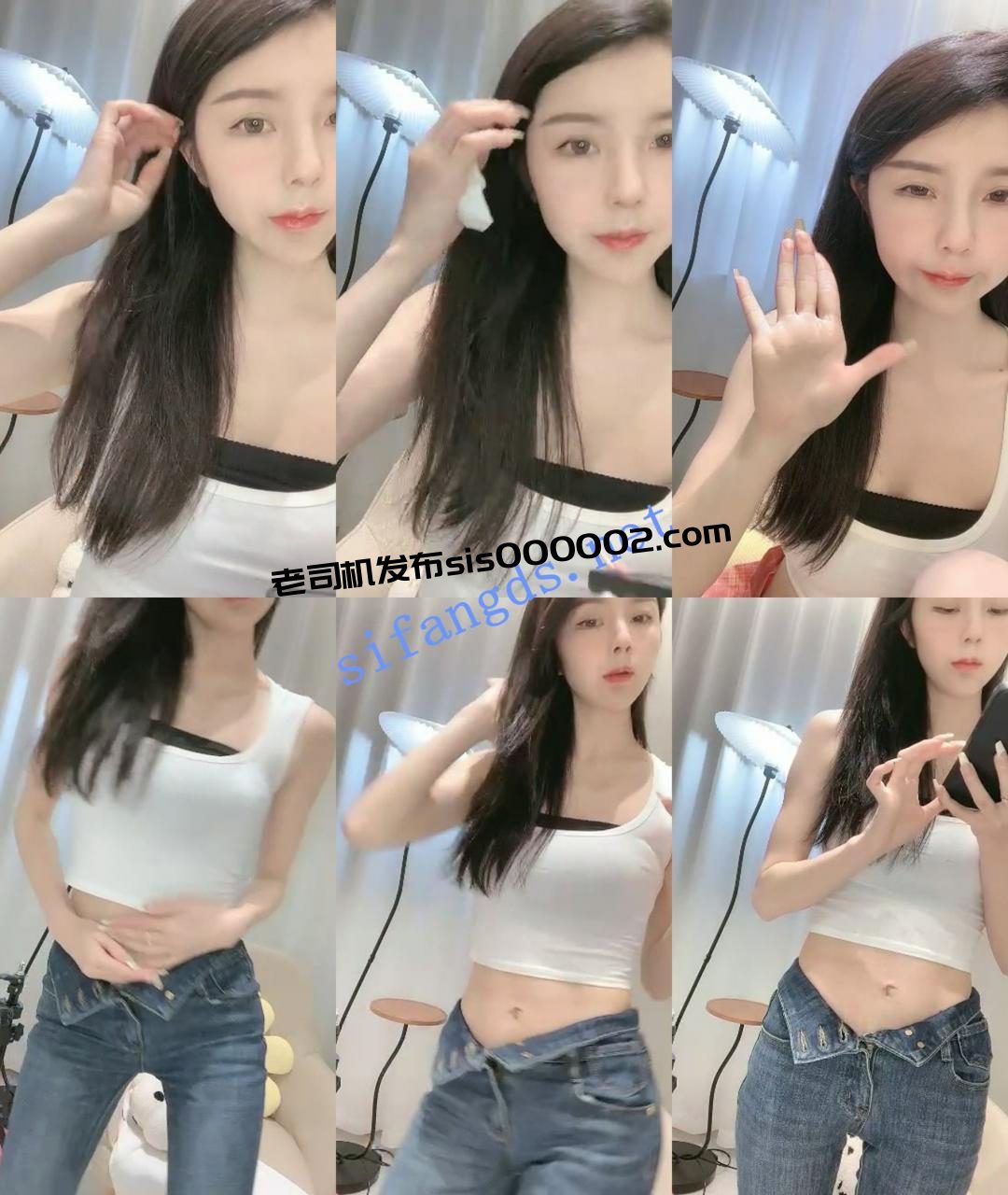 ██【韩熙月】女神韩国人一样，穿着健身裤，牛仔裤热舞 2