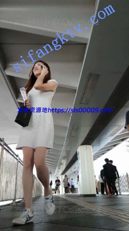 【CD抄底】487系列CW098-跟拍白裙大白腿美女上楼梯 2