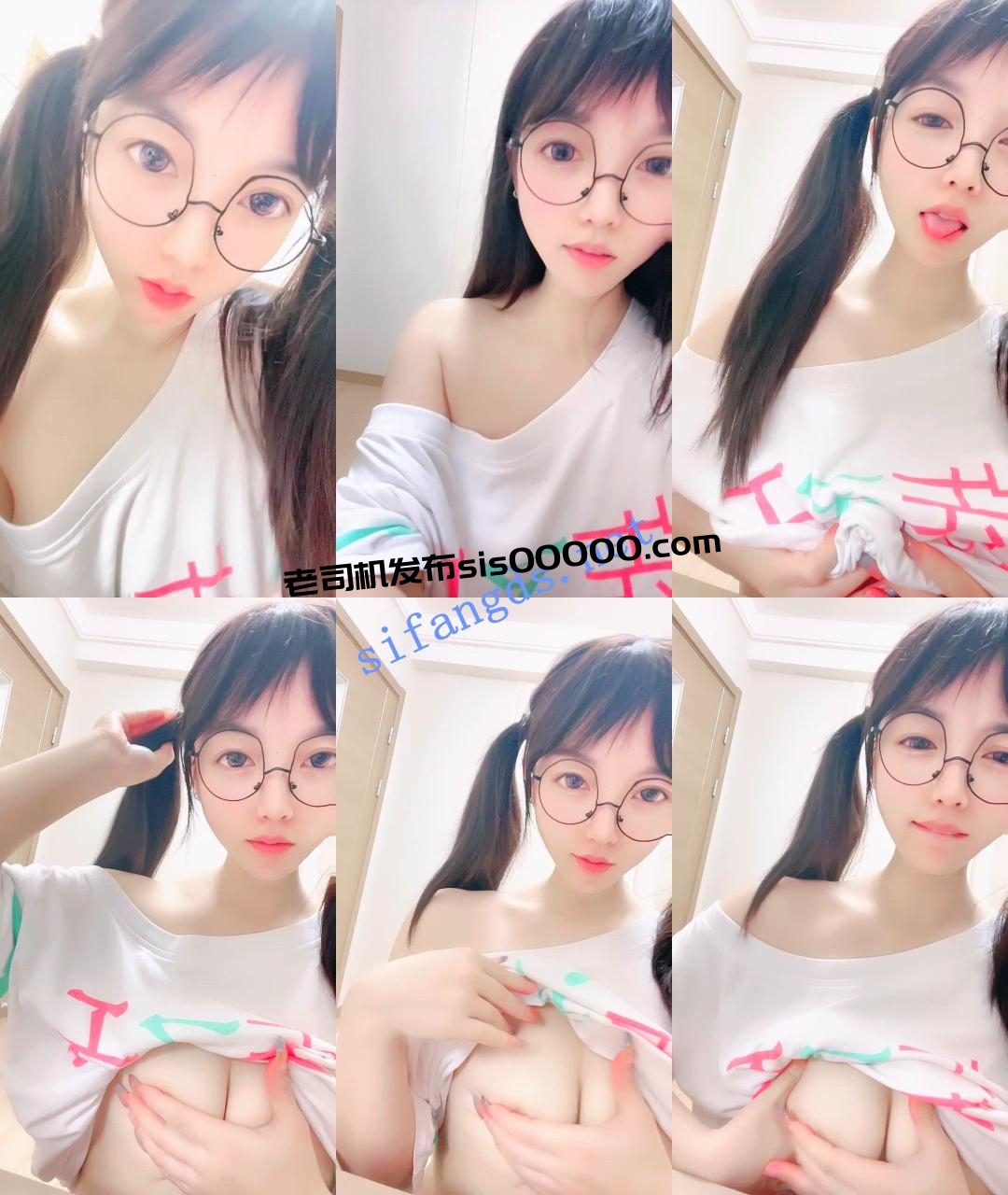 ♆【糖心蛋蛋】双马尾眼镜学生妹! 骚舞~掰穴道具自慰~过瘾! 1