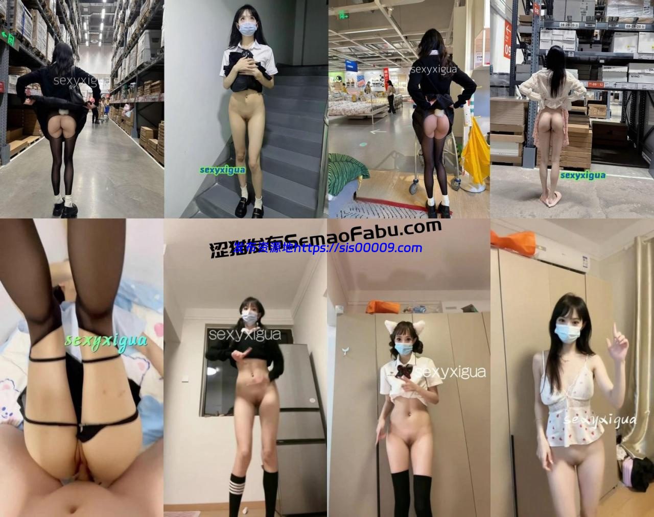 推特网红福利姬 粉唇 甜美白虎骚舞户外漏出16部 1